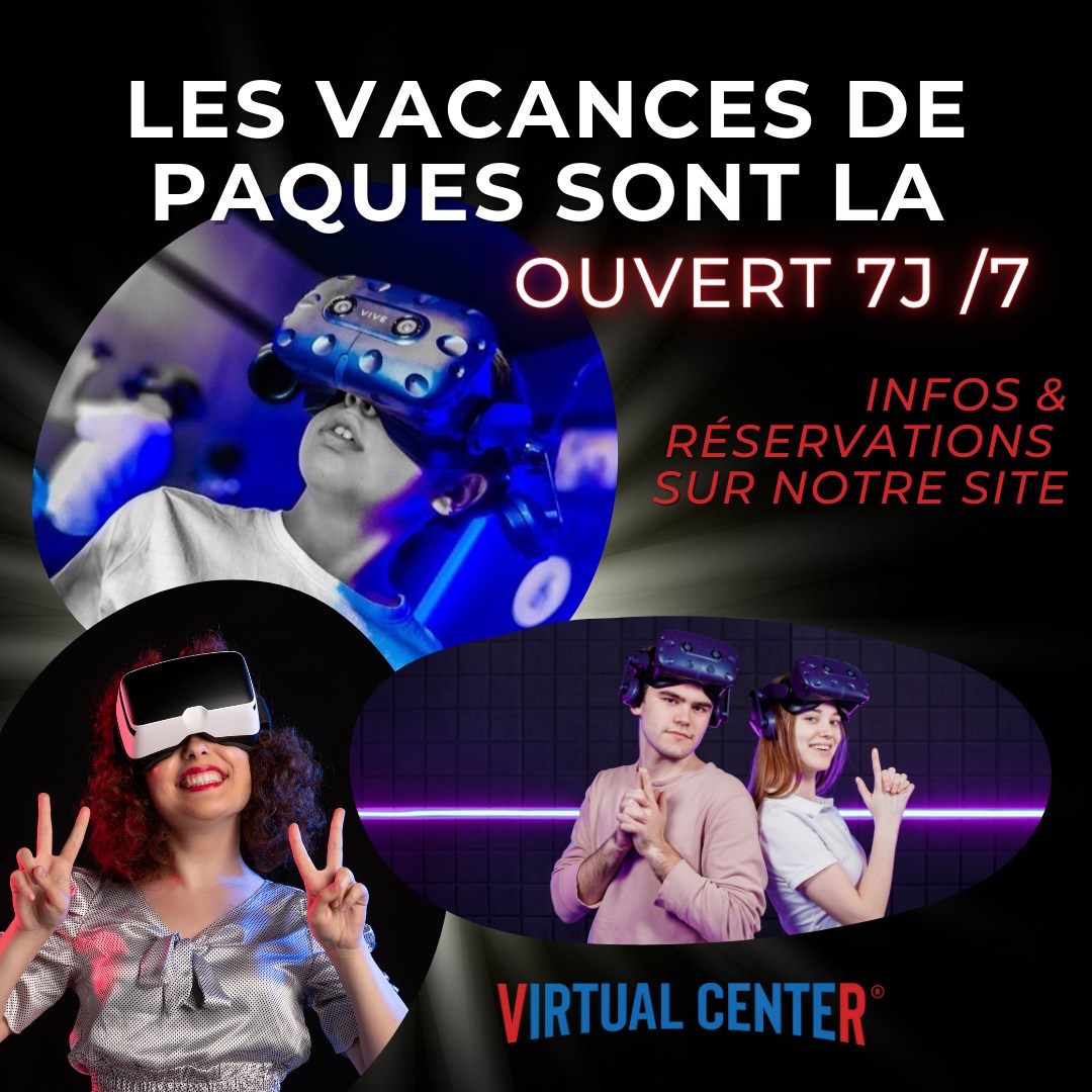Rendez-vous chez Virtual Center pour les vacances !